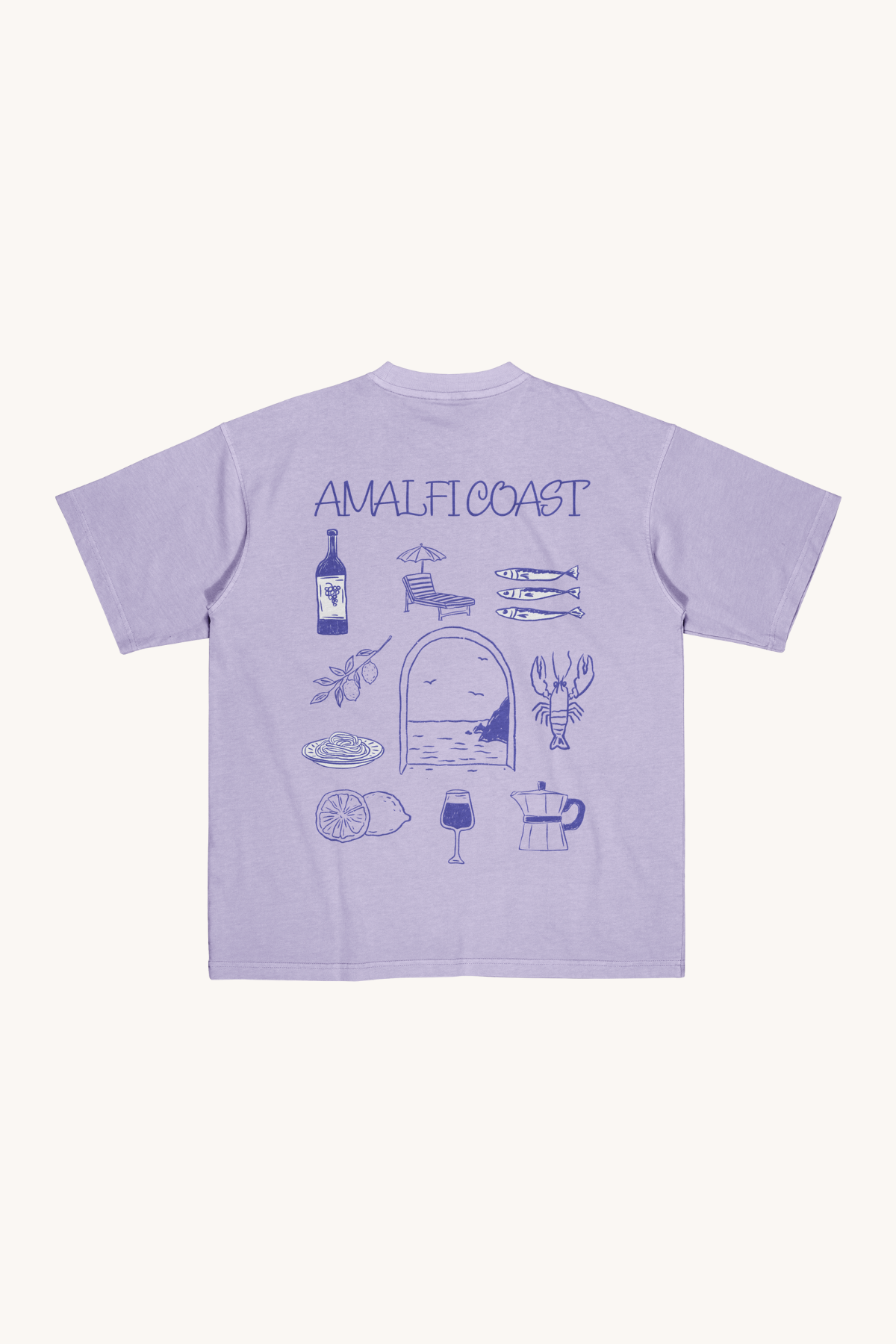 AMALFI COAST Oversized Tee