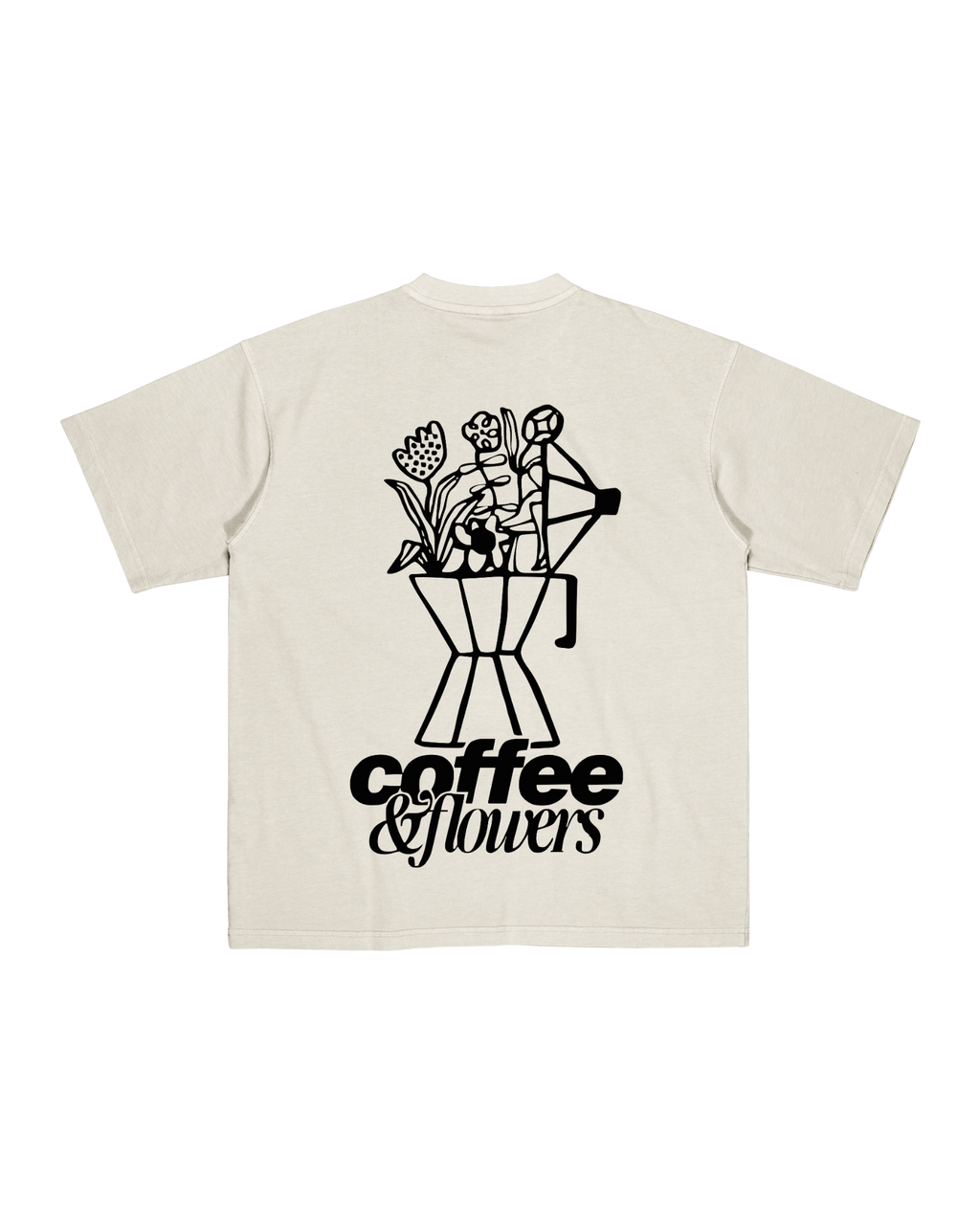 Coffee & Flowers Tee