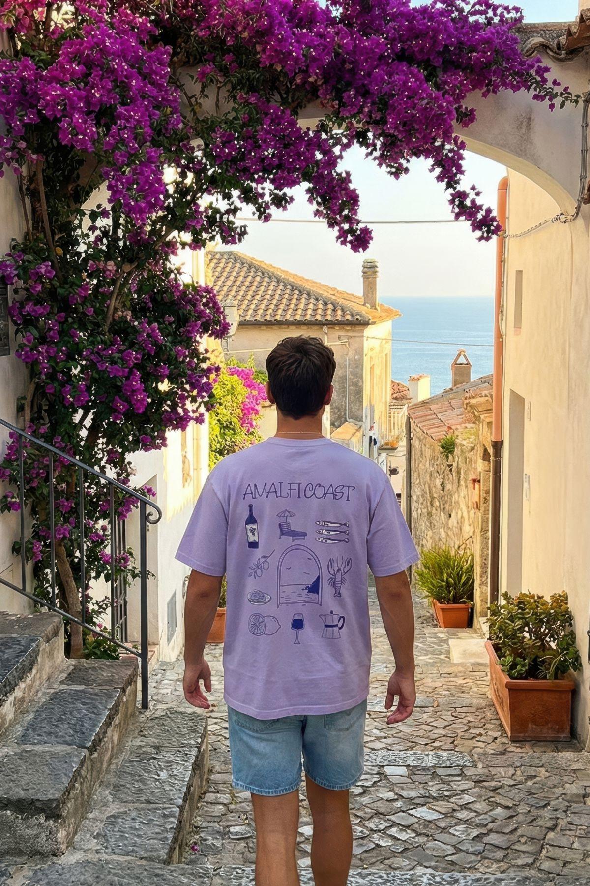 AMALFI COAST Oversized Tee