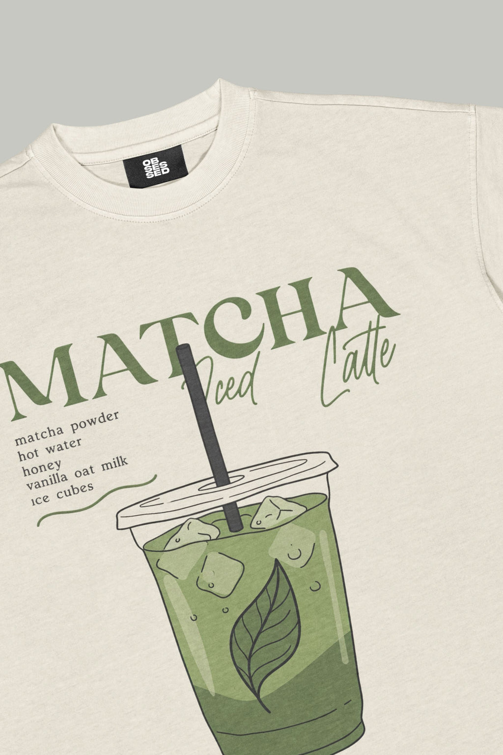 MATCHA ICED LATTE TEE