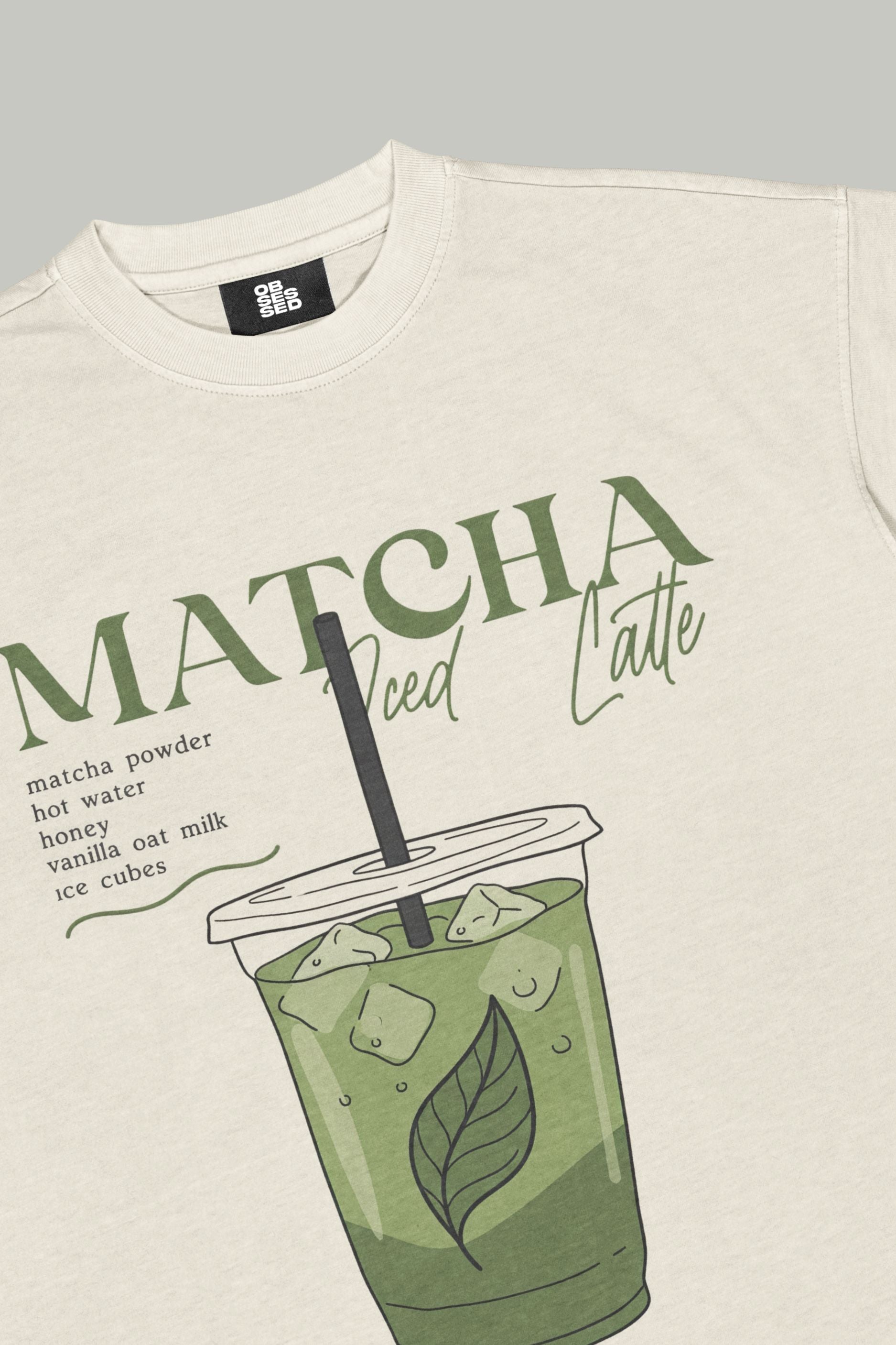 MATCHA ICED LATTE TEE