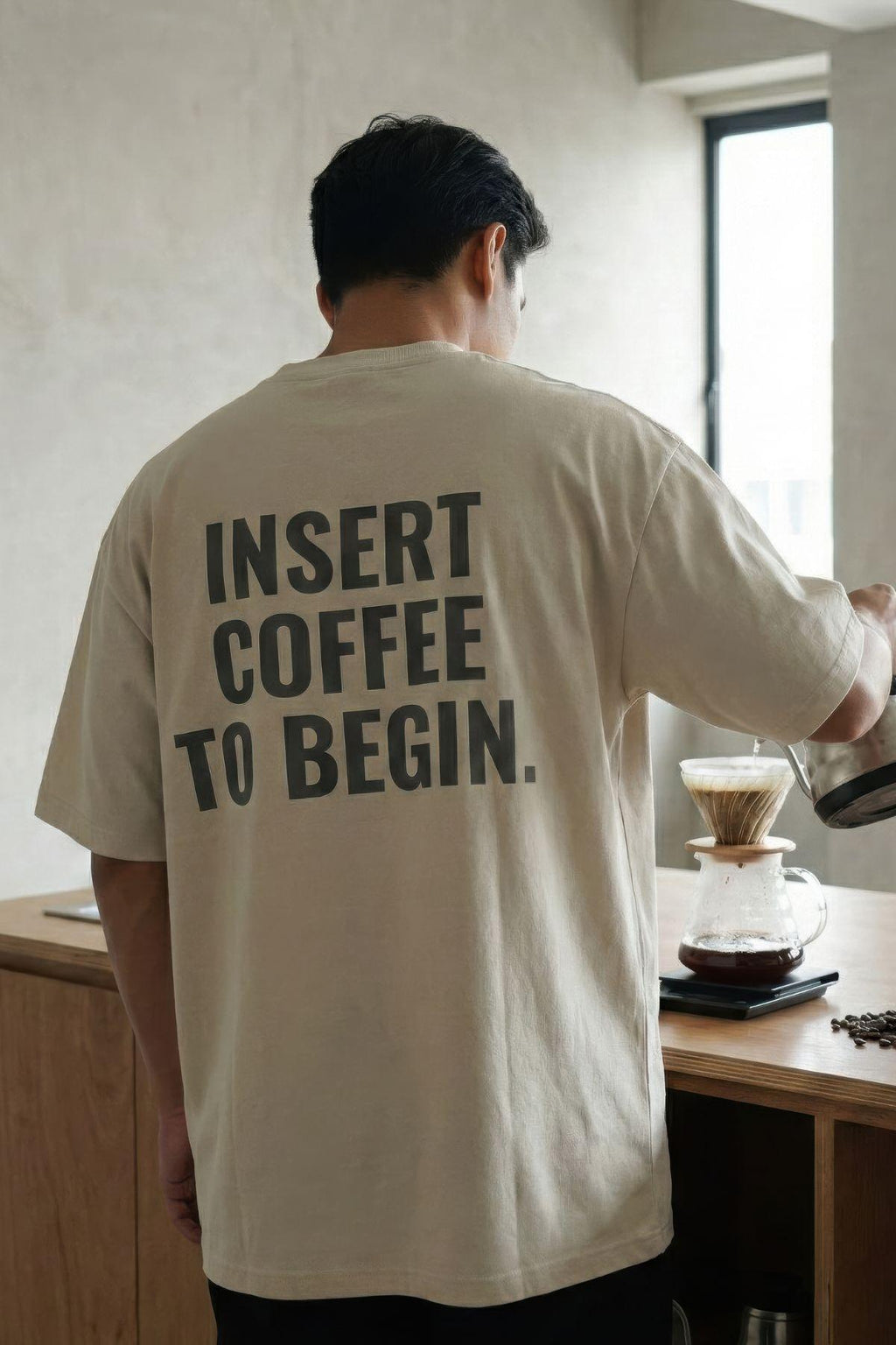INSERT COFFEE Oversized Tee
