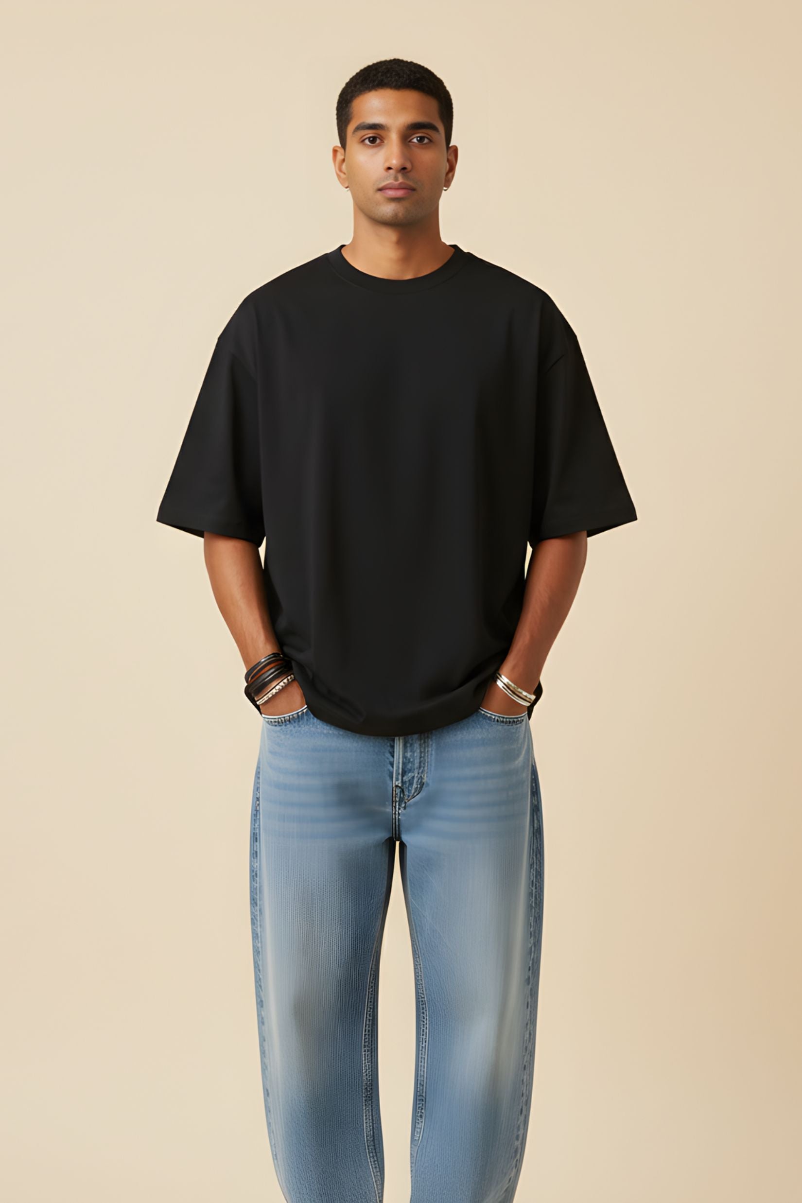 FRENCH TERRY OVERSIZED TEE