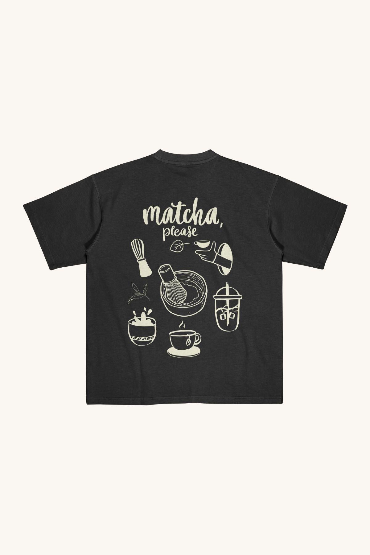 MATCHA PLEASE OVERSIZED T-Shirt/SHIRT