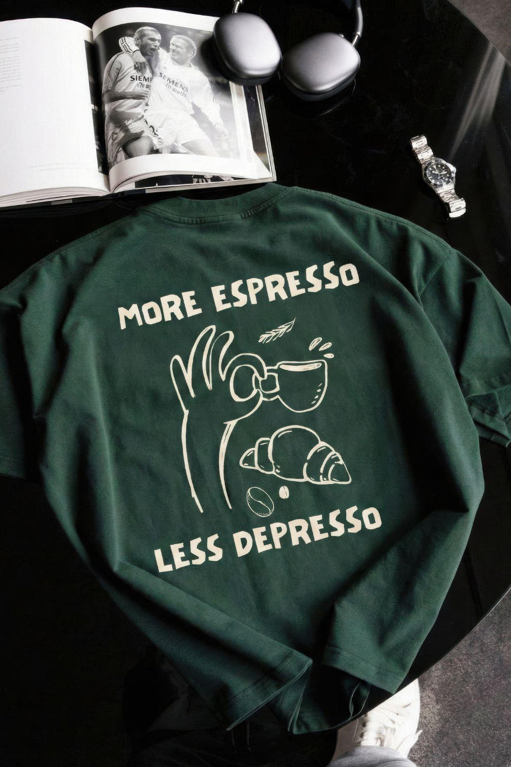 MORE ESPRESSO Oversized Tee