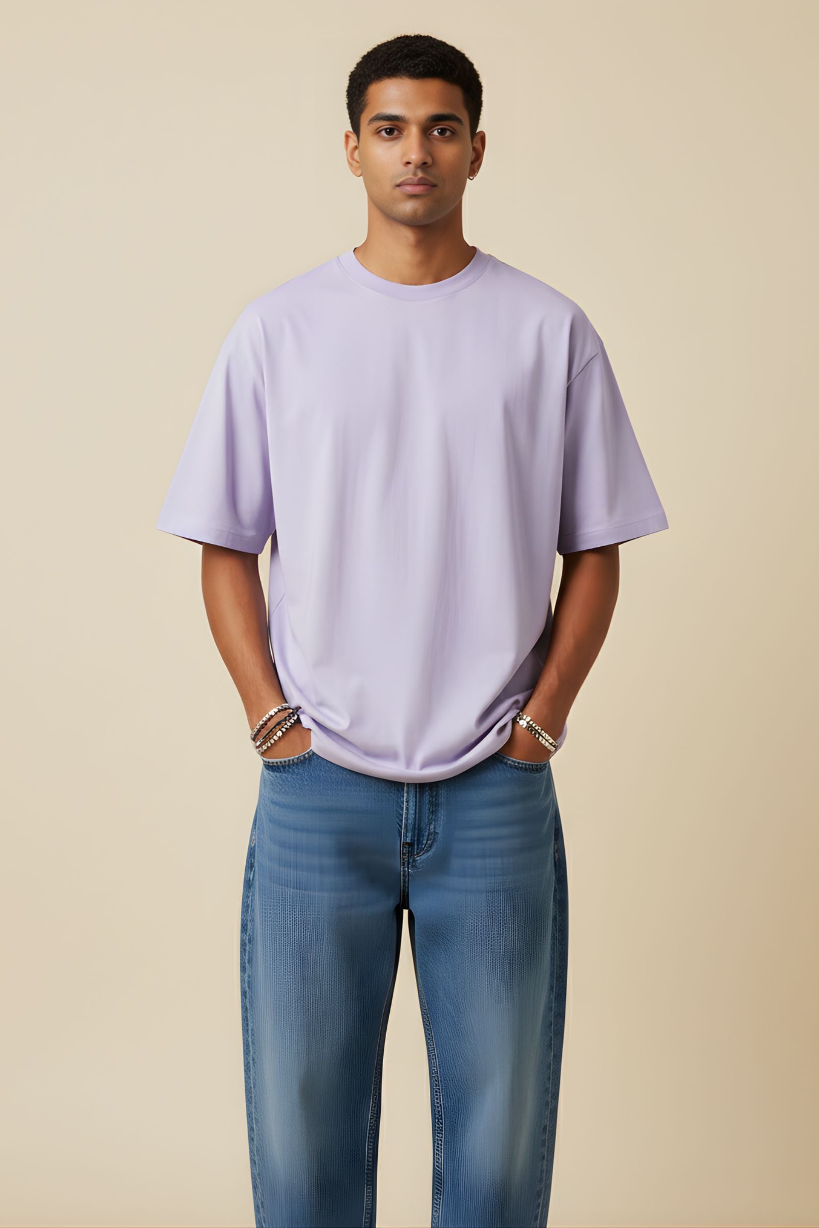 FRENCH TERRY OVERSIZED TEE