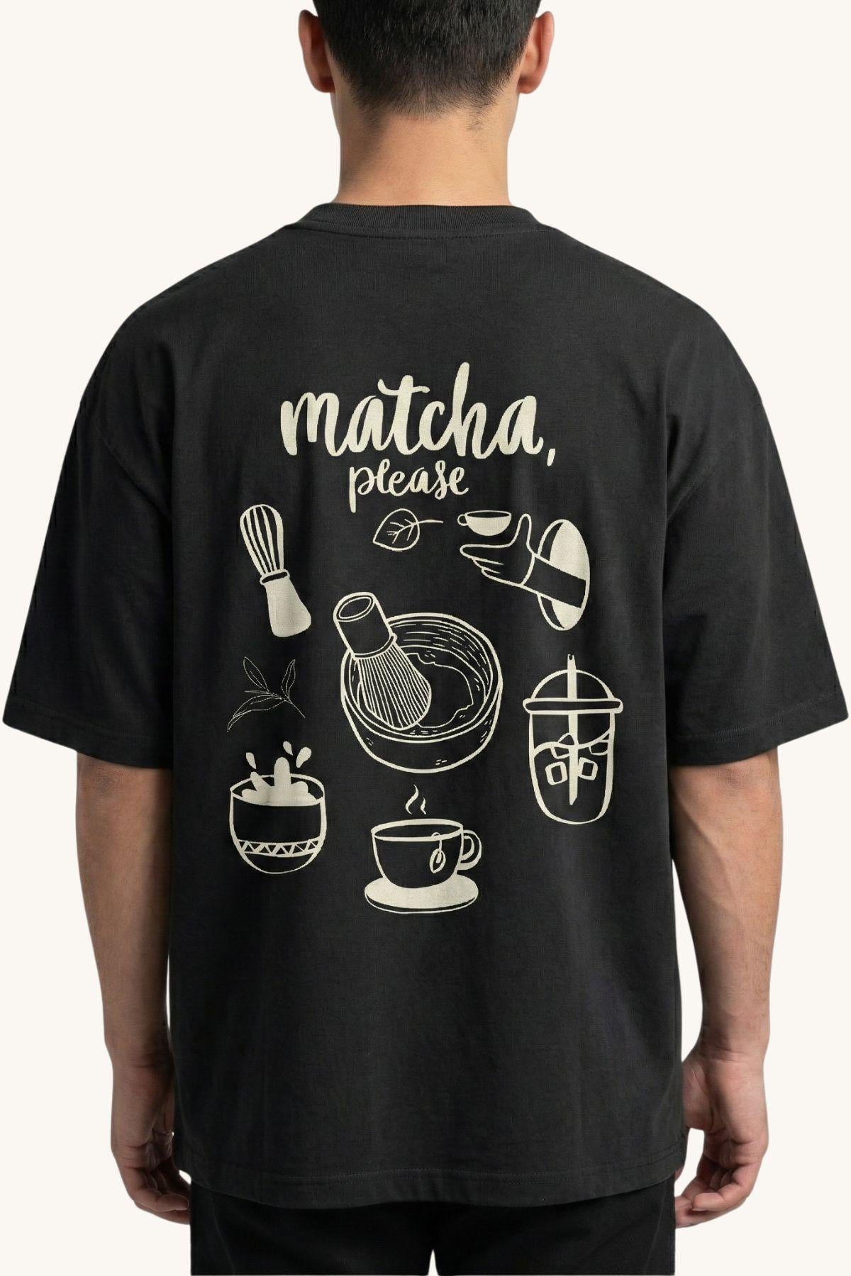 MATCHA PLEASE OVERSIZED T-Shirt/SHIRT