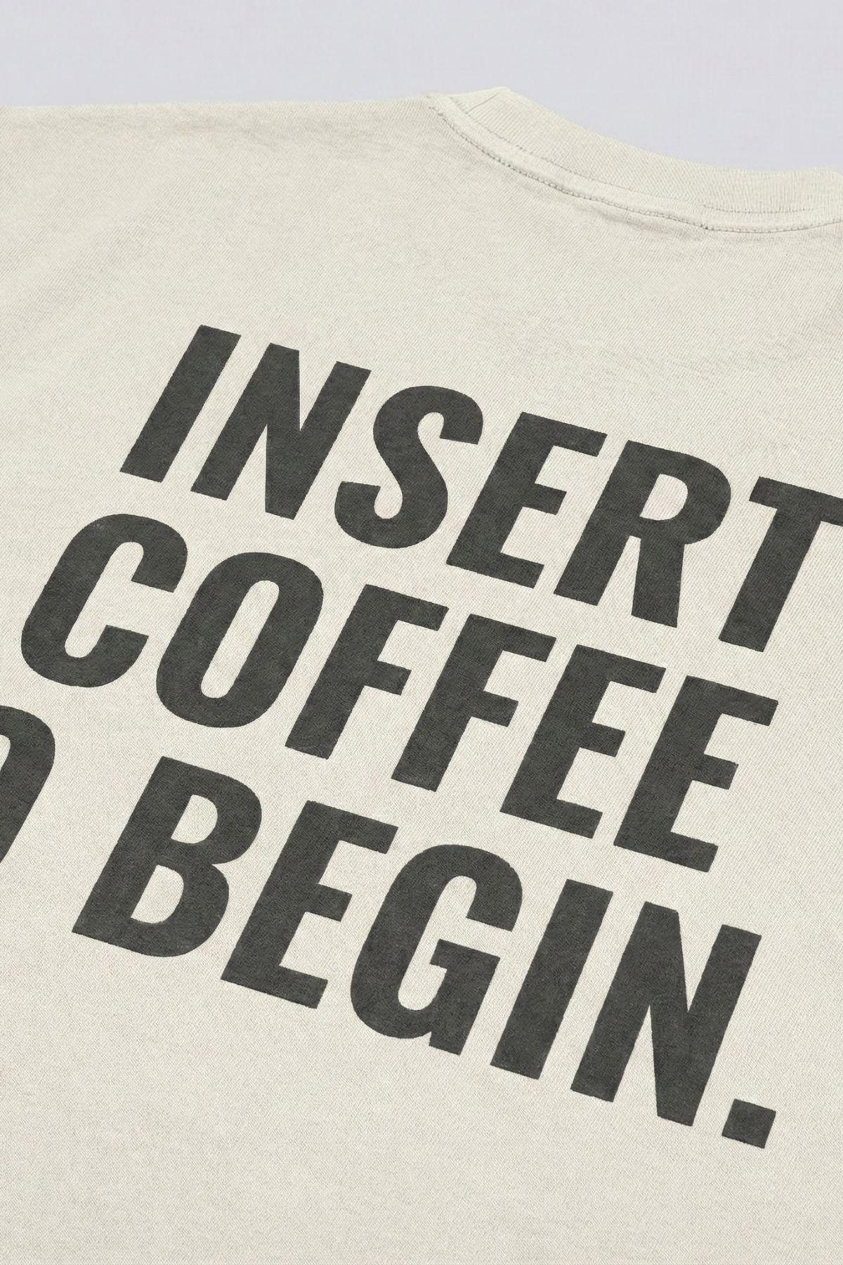 INSERT COFFEE Oversized Tee