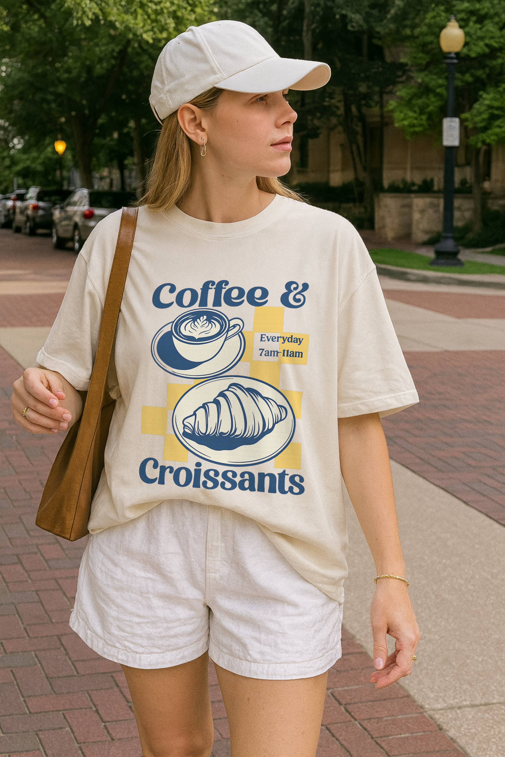 Coffee and Croisants Tee