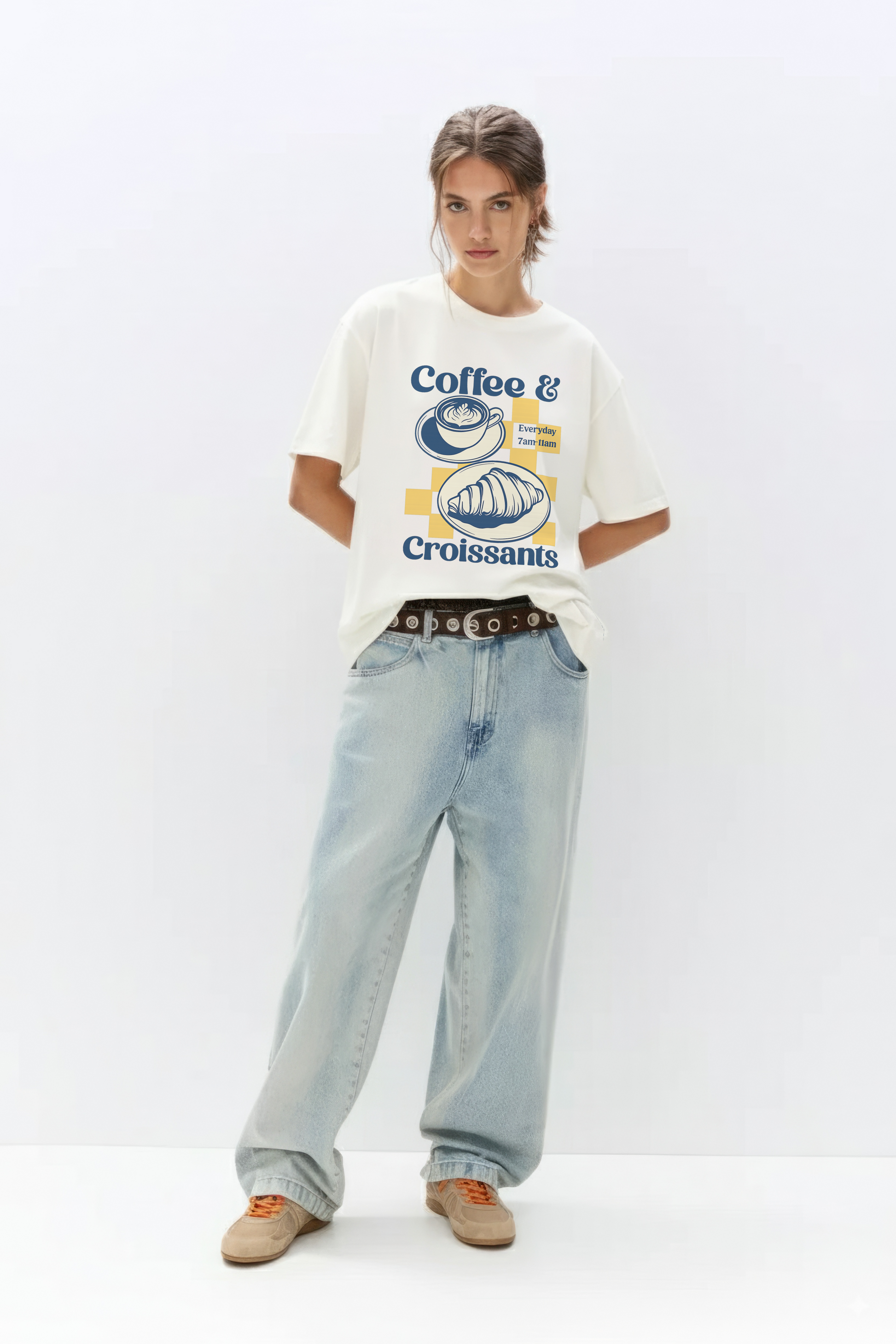 Coffee and Croisants Tee